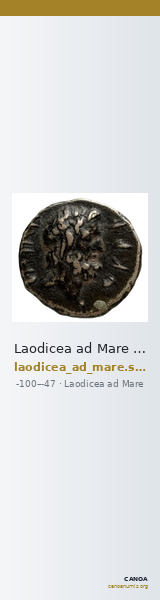 Laodicea ad Mare SNG Copenhagen Laodicea 335 — CANOA