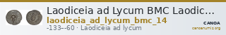 Laodiceia ad Lycum BMC Laodiceia 14 — CANOA