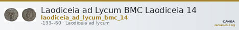 Laodiceia ad Lycum BMC Laodiceia 14 — CANOA