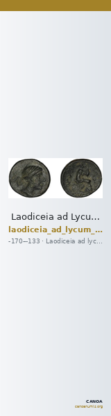Laodiceia ad Lycum BMC Laodiceia 25-6 — CANOA