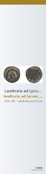 Laodiceia ad Lycum BMC Laodiceia 4-13 — CANOA