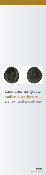 Laodiceia ad Lycum BMC Laodiceia 40-3 — CANOA