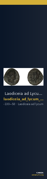 Laodiceia ad Lycum BMC Laodiceia 40-3 — CANOA