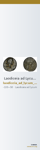 Laodiceia ad Lycum BMC Laodiceia 44-7 — CANOA