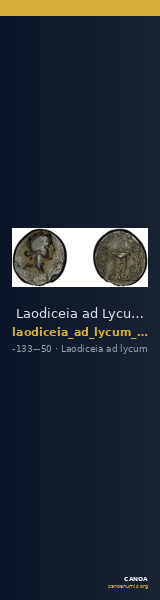 Laodiceia ad Lycum BMC Laodiceia 44-7 — CANOA