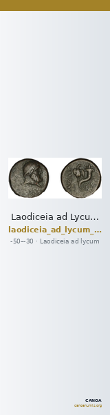 Laodiceia ad Lycum BMC Laodiceia 48-9 — CANOA