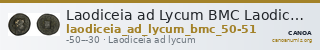 Laodiceia ad Lycum BMC Laodiceia 50-1 — CANOA