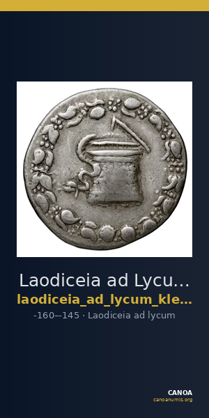 Laodiceia ad Lycum Kleiner and Noe 1977 1 — CANOA