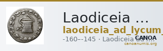 Laodiceia ad Lycum Kleiner and Noe 1977 1 — CANOA