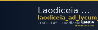 Laodiceia ad Lycum Kleiner and Noe 1977 2 — CANOA