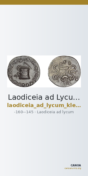 Laodiceia ad Lycum Kleiner and Noe 1977 3 — CANOA
