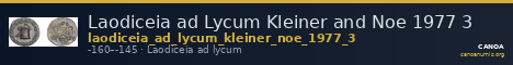 Laodiceia ad Lycum Kleiner and Noe 1977 3 — CANOA