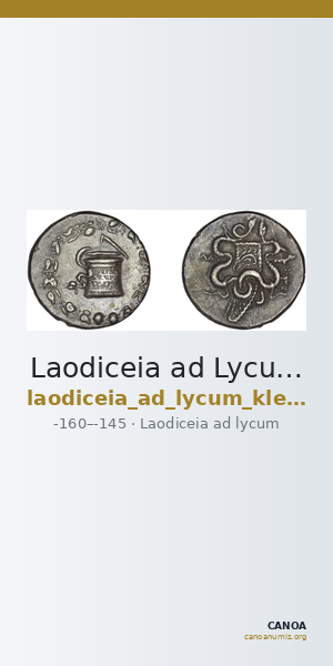 Laodiceia ad Lycum Kleiner and Noe 1977 4 — CANOA