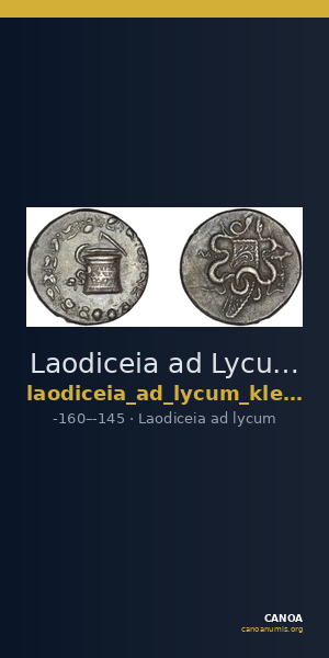 Laodiceia ad Lycum Kleiner and Noe 1977 4 — CANOA