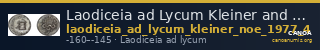 Laodiceia ad Lycum Kleiner and Noe 1977 4 — CANOA