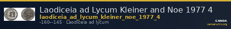 Laodiceia ad Lycum Kleiner and Noe 1977 4 — CANOA