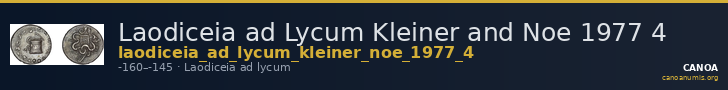 Laodiceia ad Lycum Kleiner and Noe 1977 4 — CANOA