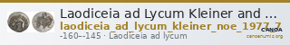 Laodiceia ad Lycum Kleiner and Noe 1977 7 — CANOA