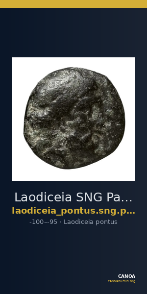 Laodiceia SNG Paris 1849 — CANOA