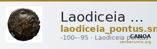 Laodiceia SNG Paris 1850 — CANOA