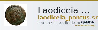 Laodiceia SNG Paris 1855-7 — CANOA