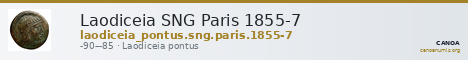Laodiceia SNG Paris 1855-7 — CANOA