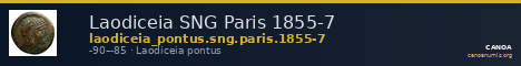 Laodiceia SNG Paris 1855-7 — CANOA