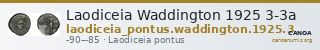 Laodiceia Waddington 1925 3-3a — CANOA