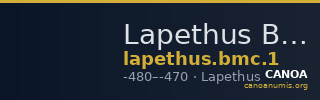 Lapethus BMC Lapethus 1 — CANOA