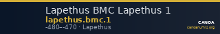 Lapethus BMC Lapethus 1 — CANOA