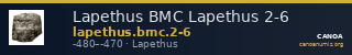 Lapethus BMC Lapethus 2-6 — CANOA