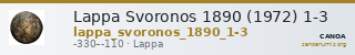 Lappa Svoronos 1890 (1972) 1-3 — CANOA