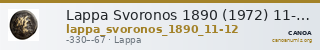 Lappa Svoronos 1890 (1972) 11-12 — CANOA