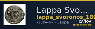 Lappa Svoronos 1890 (1972) 15-16, 18-19 — CANOA