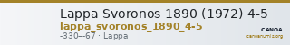 Lappa Svoronos 1890 (1972) 4-5 — CANOA