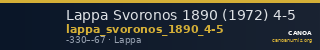 Lappa Svoronos 1890 (1972) 4-5 — CANOA