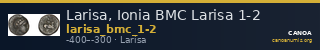 Larisa, Ionia BMC Larisa 1-2 — CANOA