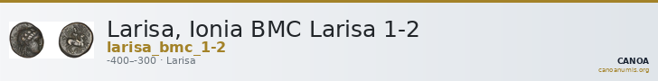 Larisa, Ionia BMC Larisa 1-2 — CANOA