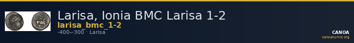Larisa, Ionia BMC Larisa 1-2 — CANOA