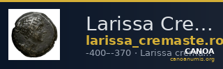 Larissa Cremaste Rogers 1932 312-315 — CANOA