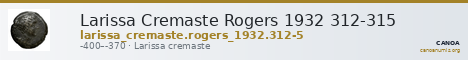 Larissa Cremaste Rogers 1932 312-315 — CANOA