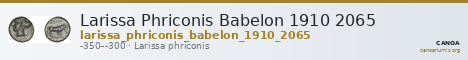 Larissa Phriconis Babelon 1910 2065 — CANOA
