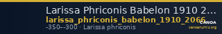 Larissa Phriconis Babelon 1910 2066 — CANOA