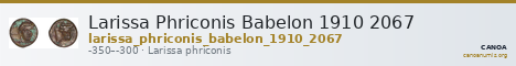 Larissa Phriconis Babelon 1910 2067 — CANOA