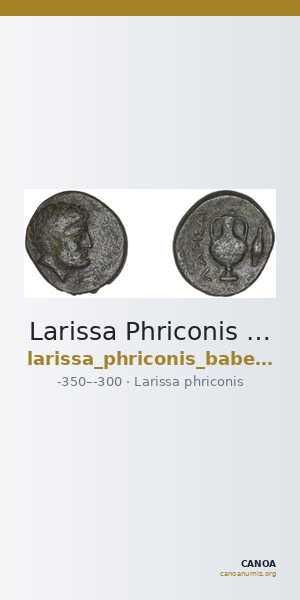 Larissa Phriconis Babelon 1910 2070 — CANOA