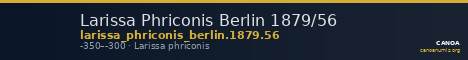 Larissa Phriconis Berlin 1879/56 — CANOA