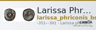 Larissa Phriconis British Museum  G785 — CANOA