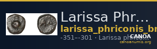 Larissa Phriconis British Museum  G785 — CANOA