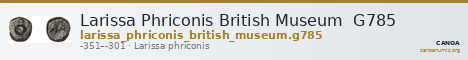 Larissa Phriconis British Museum  G785 — CANOA