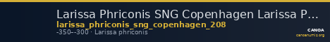 Larissa Phriconis SNG Copenhagen Larissa Phriconis 208 — CANOA